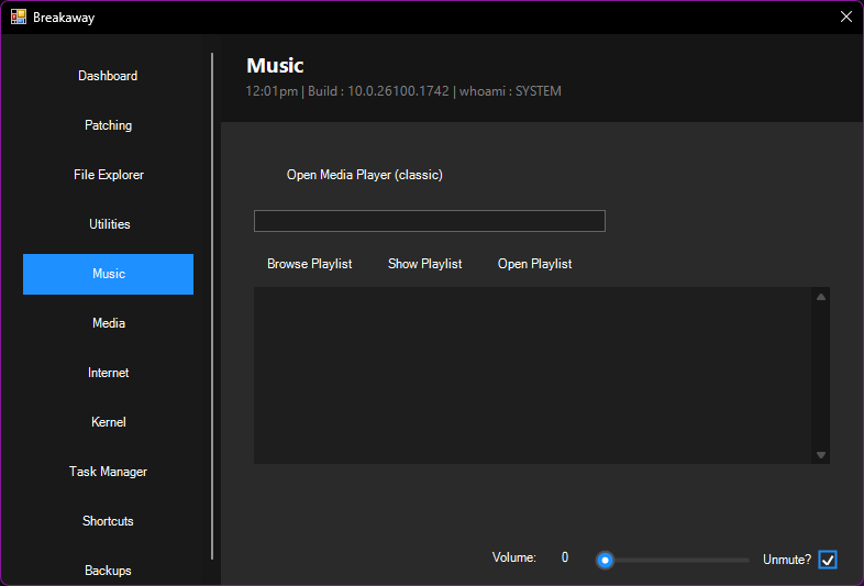 Breakaway Music Tab
